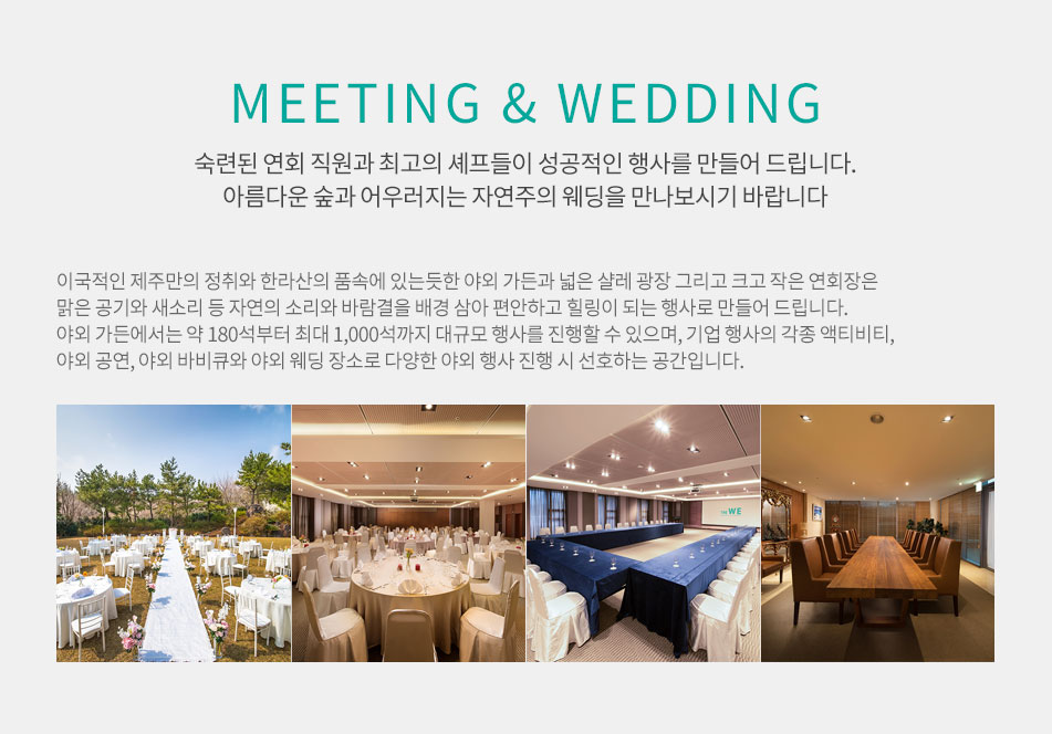 MEETING & WEDDING